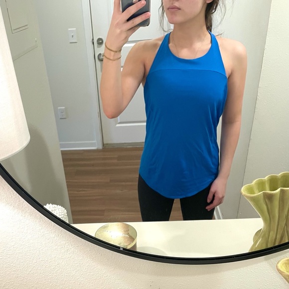 Lululemon Built-In Sports Bra Open/Low Back Tank (Size 6) - Picture 6 of 6